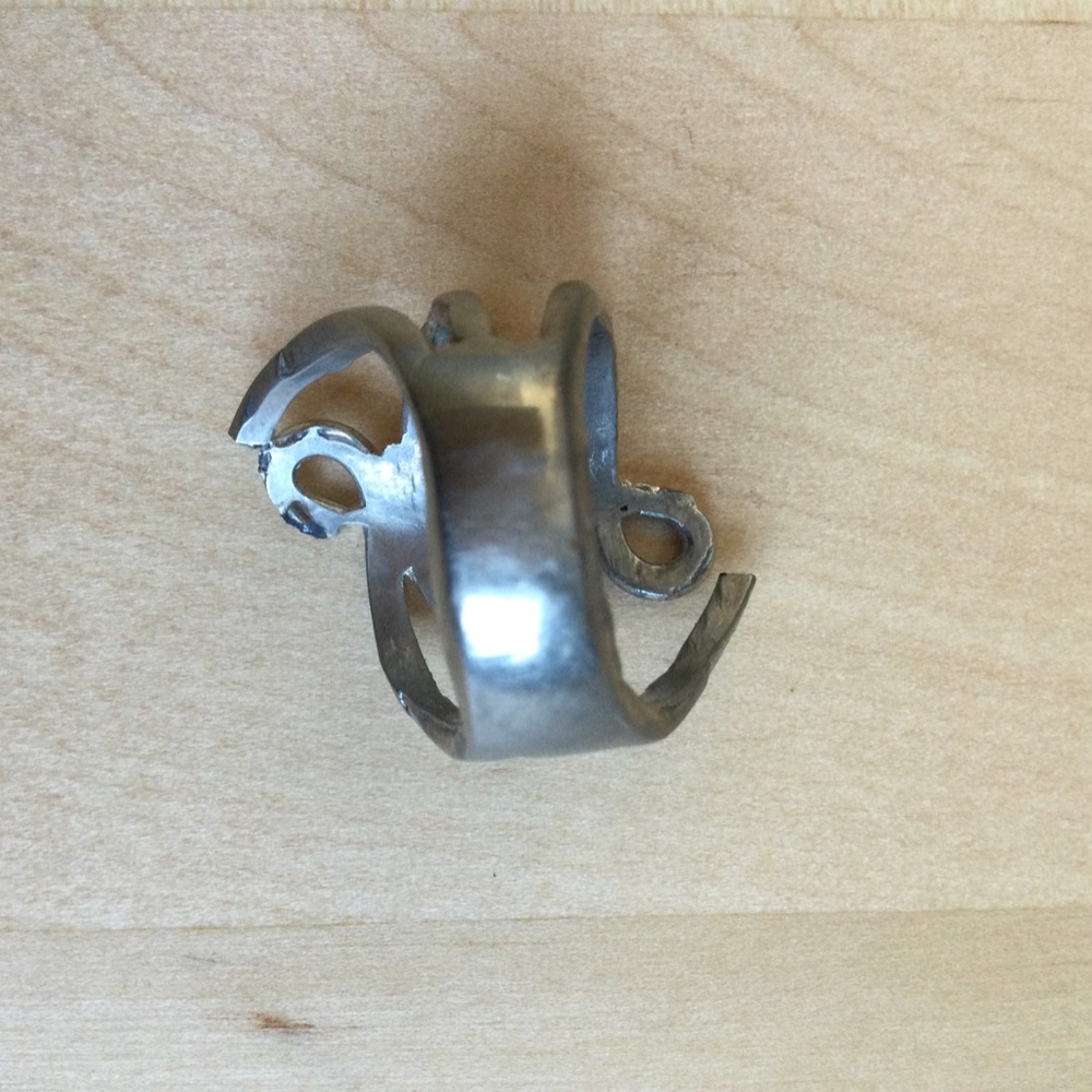 VINTAGE STERLING SILVER Ring - Picture 3 of 6